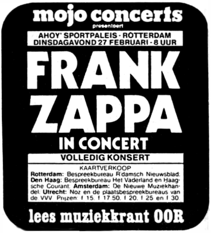 27/02/1979The Ahoy, Rotterdam, Netherlands